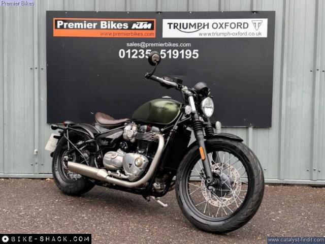 Triumph Bonneville Bobber 1200 2018 motorcycle