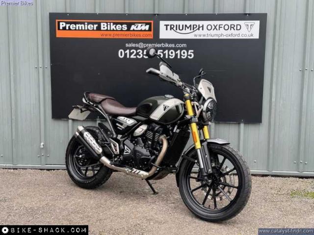 Triumph Scrambler 400 2024 motorcycle