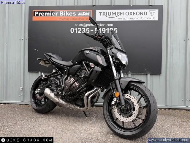 Yamaha MT-07 2018 motorcycle