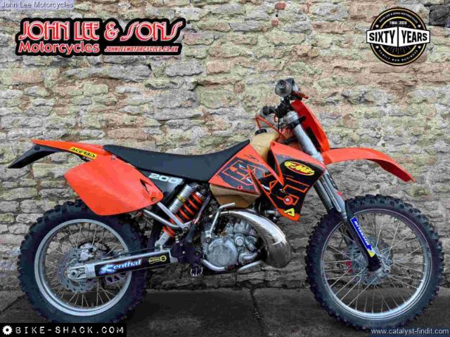 KTM EXC200 2001 motorcycle