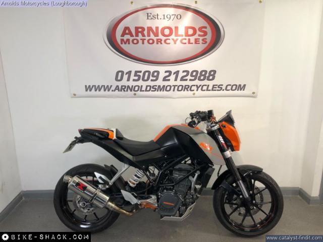 KTM 200 Duke 2016 motorcycle