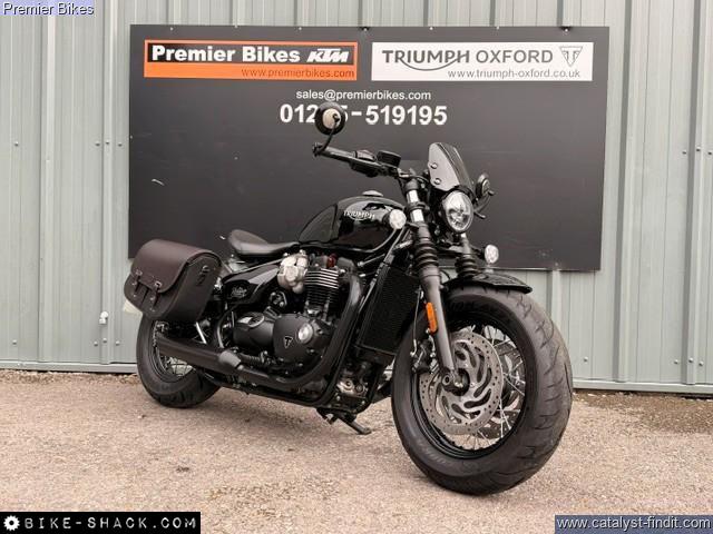 Triumph Bonneville Bobber 1200 2019 motorcycle