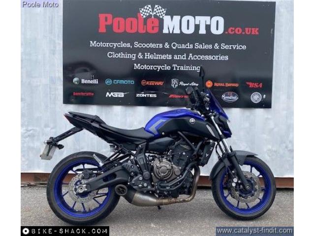 Yamaha MT-07 2019 motorcycle