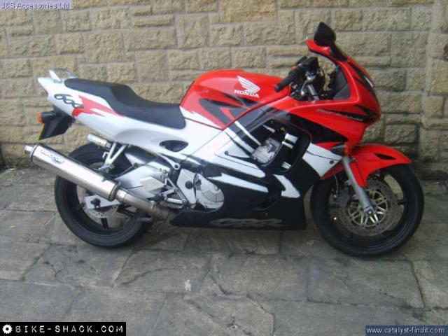 Honda cbr600f black #5